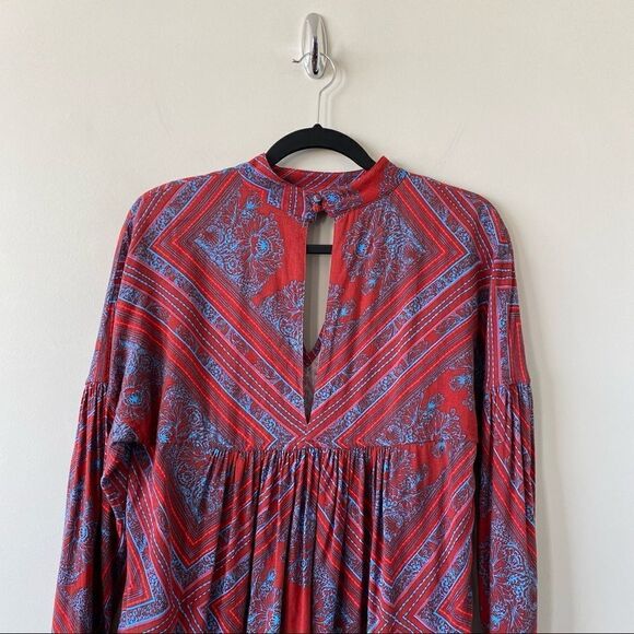 FREE People-Walking On A Dream Boho Tunic Blouse - Picture 6 of 11